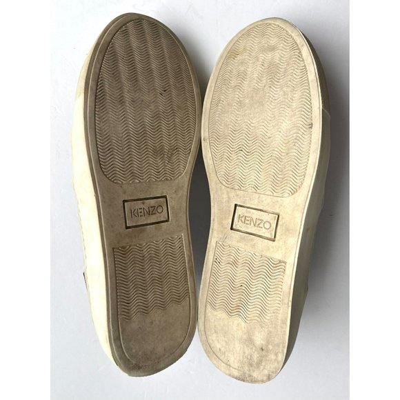 KENZO Black Tiger Embroidered Slip On Flats, Size 8 (US) 38 (EU) - Picture 8 of 11